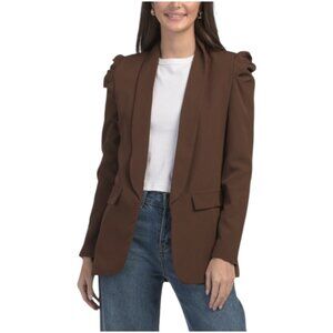 VENTI Made In Italy Bubble Sleeve Blazer
